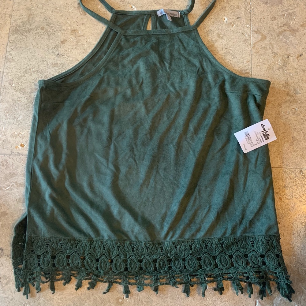 Green blouse